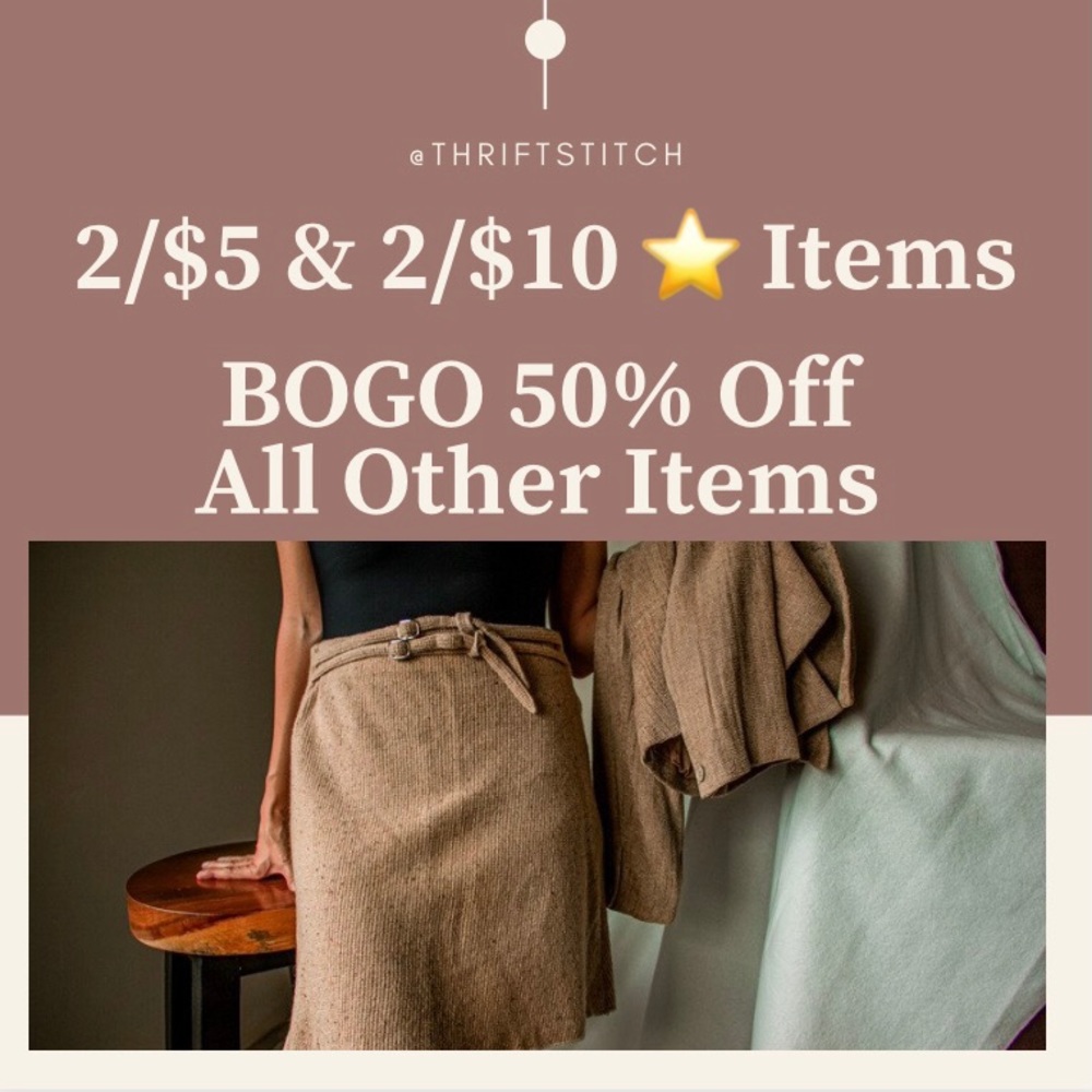 ⭐️2/$5 2/$10 and BOGO 50%